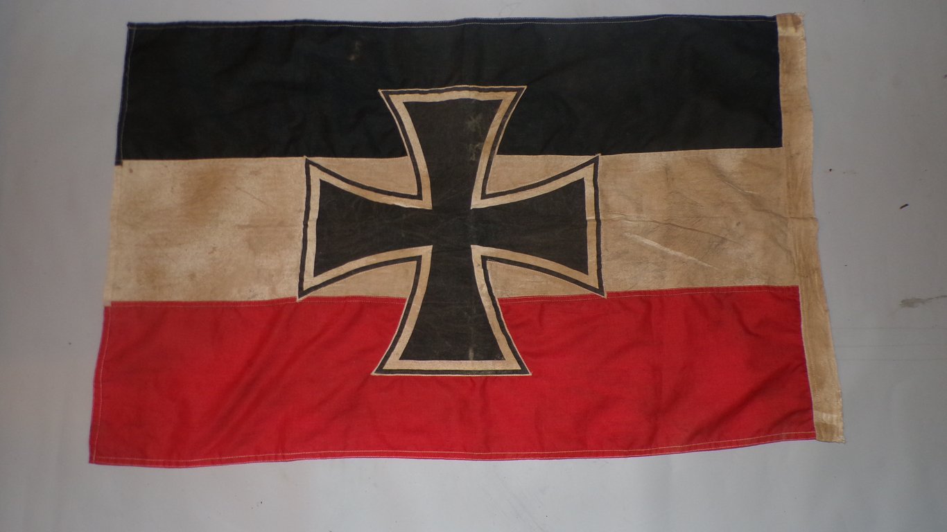 WW1 Imperial Reichsmarine flag from the Acheron