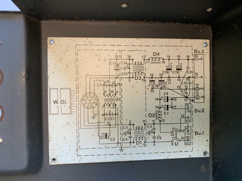 German WW2 Power Supply for Torn E.b. Receiver