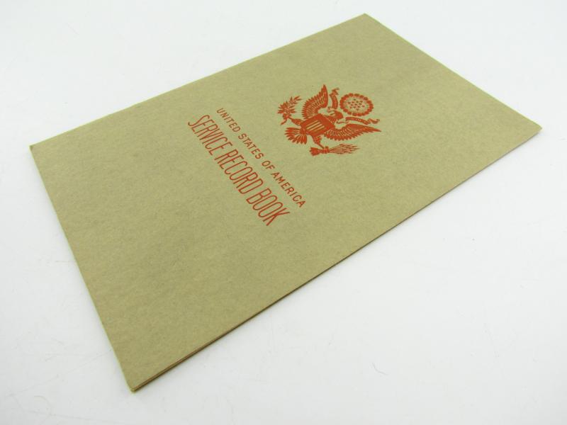 US WWII Service Record Book - Unissued