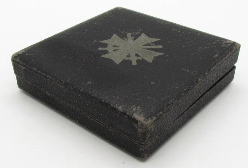 War Merit cross (KVK) first class “1” in Case