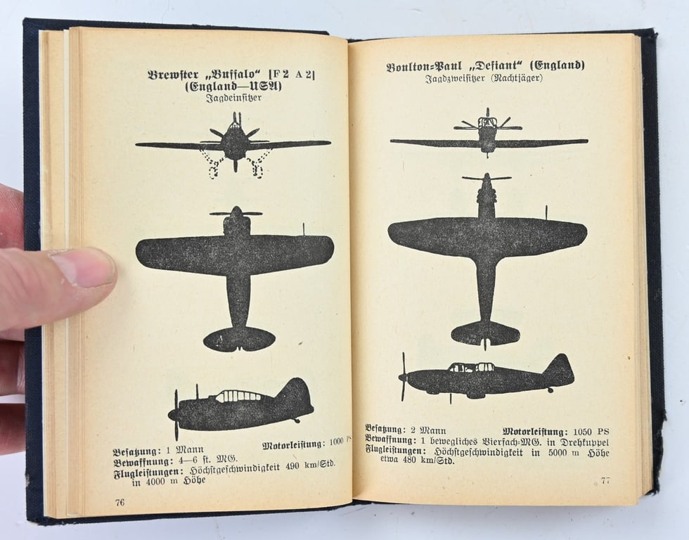 German LW Pocket Kalender 1943