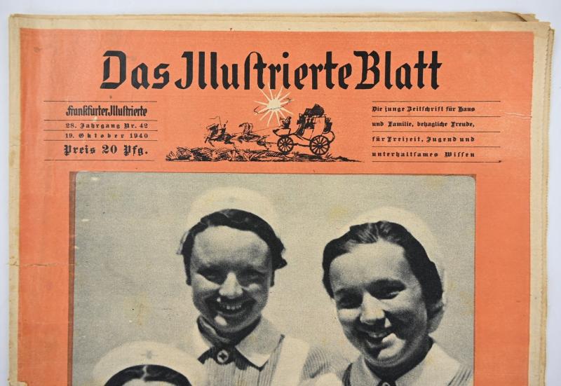 German Newspaper Frankfurter Illustrierte 19 October 1940