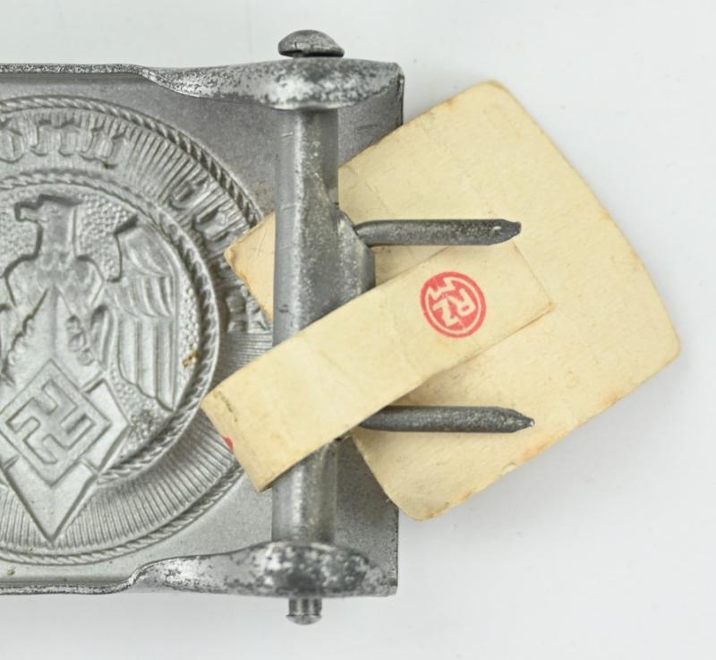 German Hitler Youth Beltbuckle with Paper Tag