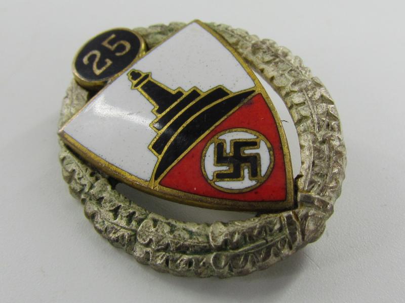 25 Years Member Badge Kyffhäuser Bund