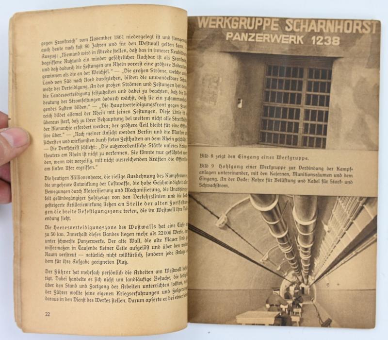 German Booklet DAF 'Unbezinglicher Westwall'