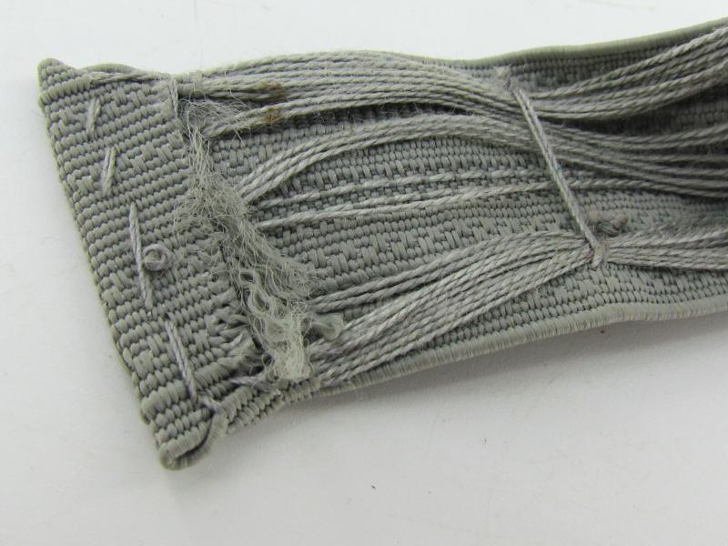 Single Bevo Wehrmacht ( Heer ) EM Collar Tab