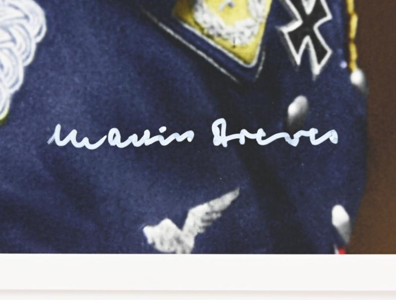 Signature of Luftwaffe KC Recipient 'Martin Drewes'
