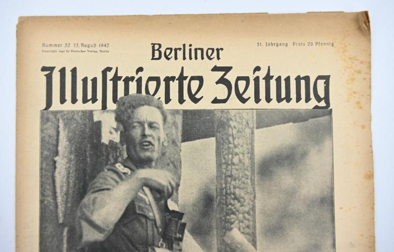 German Berliner Illustrierte Zeitung Newspaper 1942
