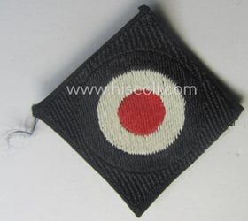 WH (Heeres ie. 'Panzer') 'standard-issue'-pattern side-cap-cocarde (ie. 'Kokarde...