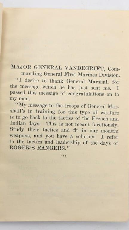 US WW2 Booklet Fighting on Guadalcanal 1943