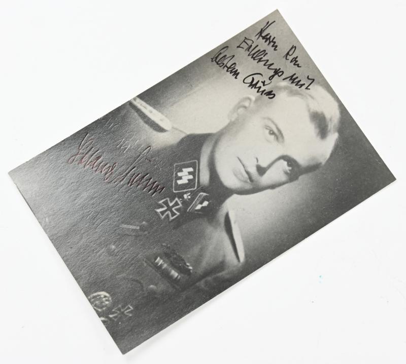 Signature of Waffen-SS KC Recipient 'Johannes Göhler'