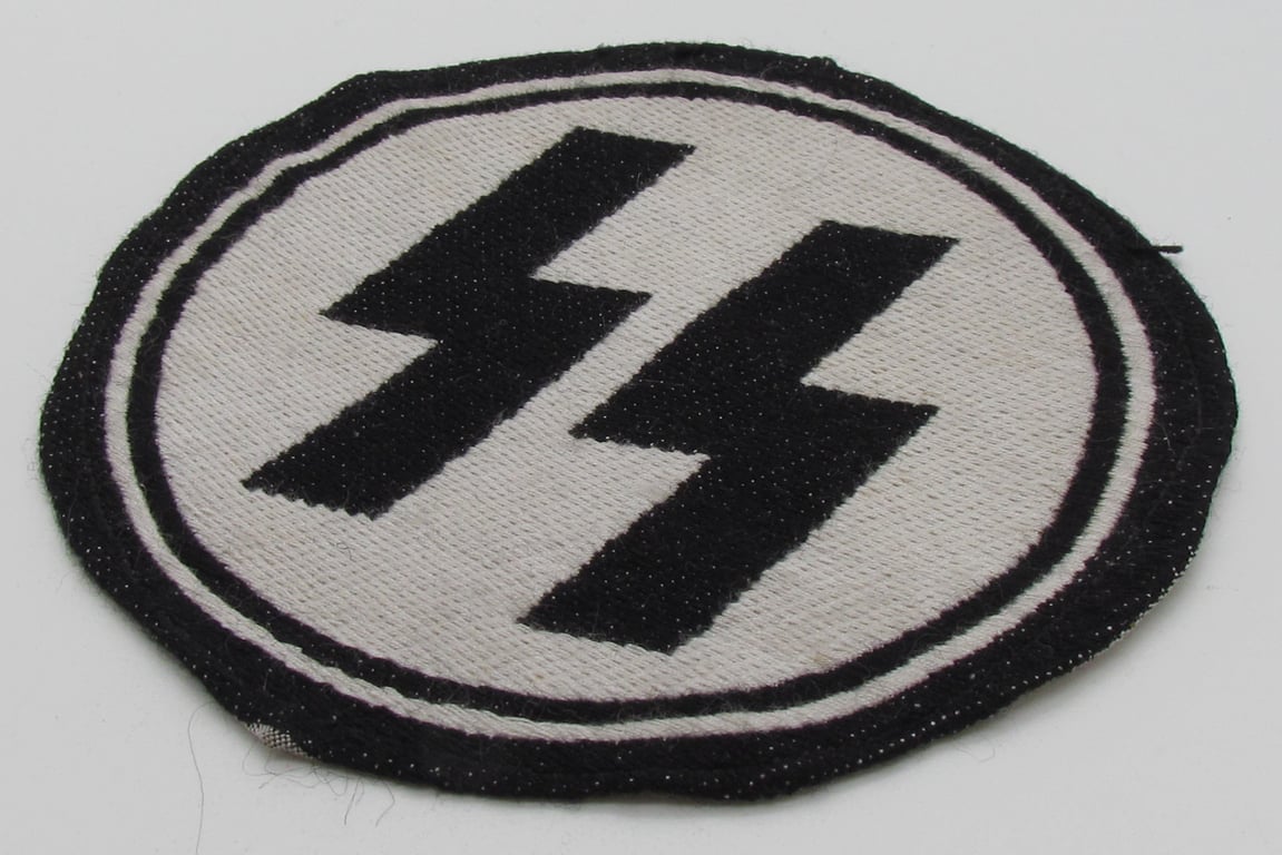 Waffen-SS Sport Shirt Emblem with Original RZM Tag