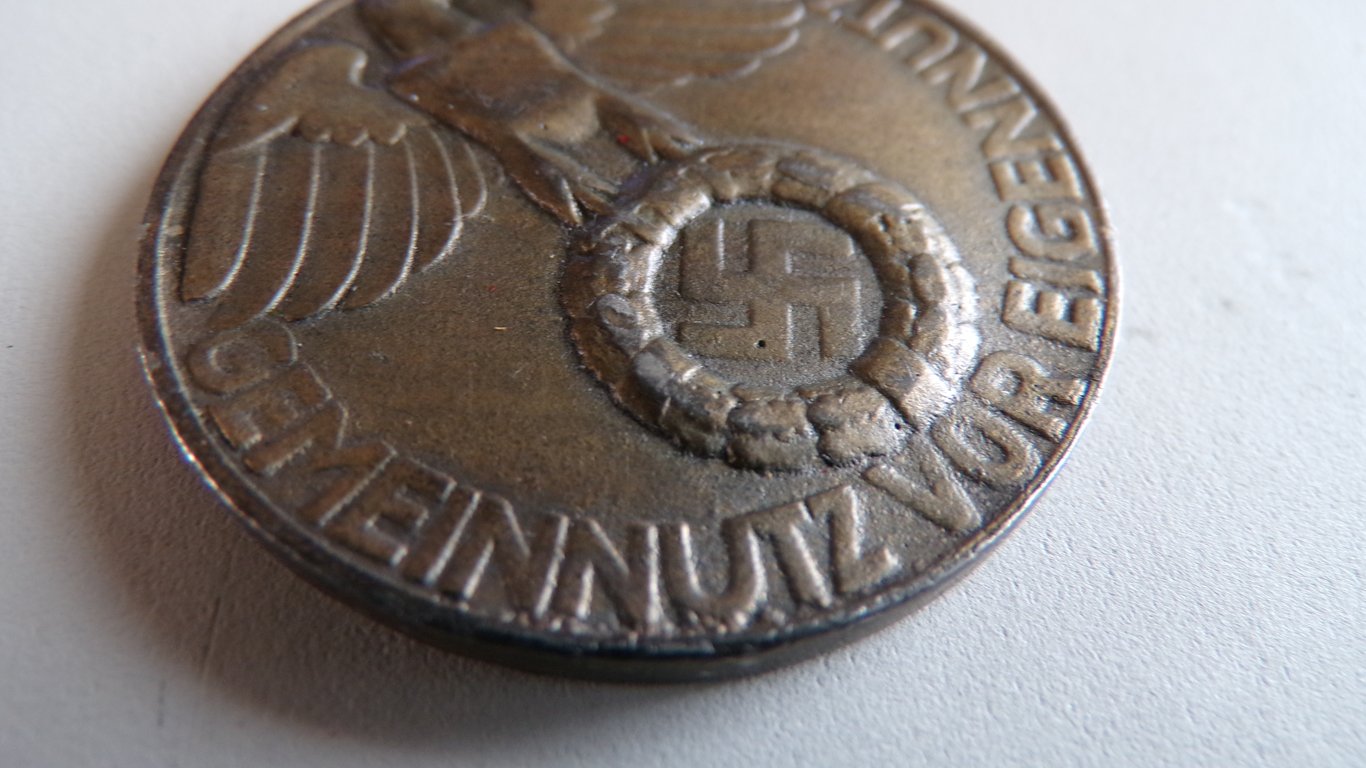 NSDAP Silver table medal