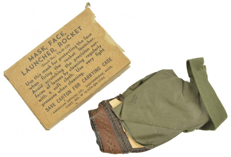 US WW2 Face Mask Rocket Launcher