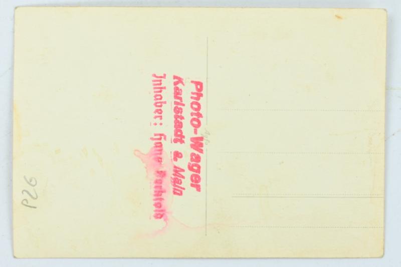 German WH Portrait Picture 'Machinegun Battalion 47'