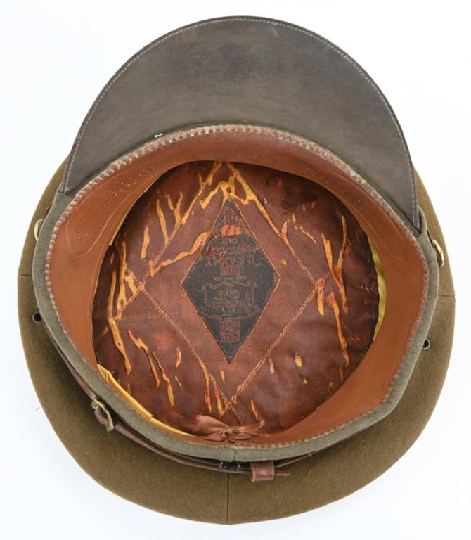 US WW2 Officer's Semi-Crusher Visor Cap