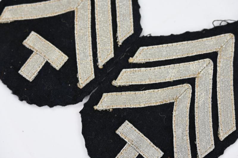 US WW2 NCO Rank Chevron Set