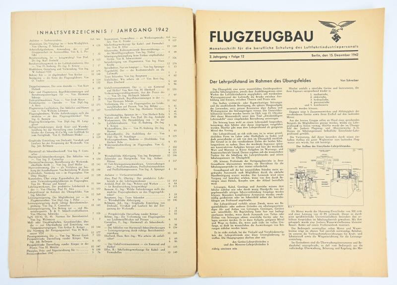 German LW Magazine 'Flugzeugbau'