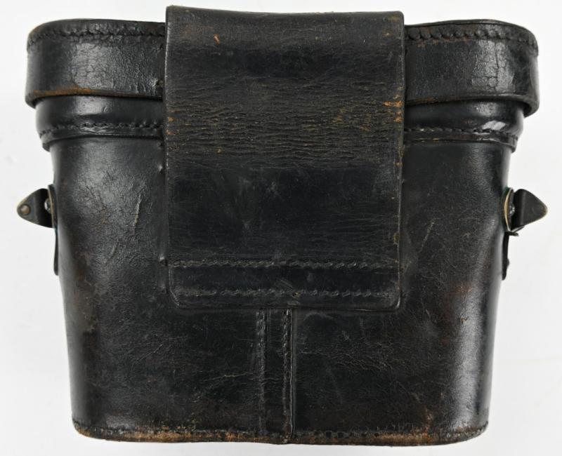 German WH Binocular 6x30 Leather Carrying Case