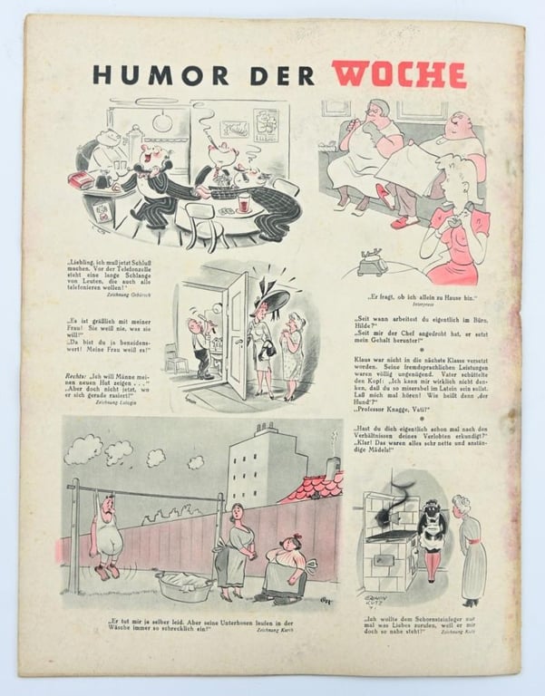 German Third Reich Magazine 'Die Woche' 1941