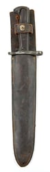 US WW2 M1 Garand Bayonet with Leather Scabbard