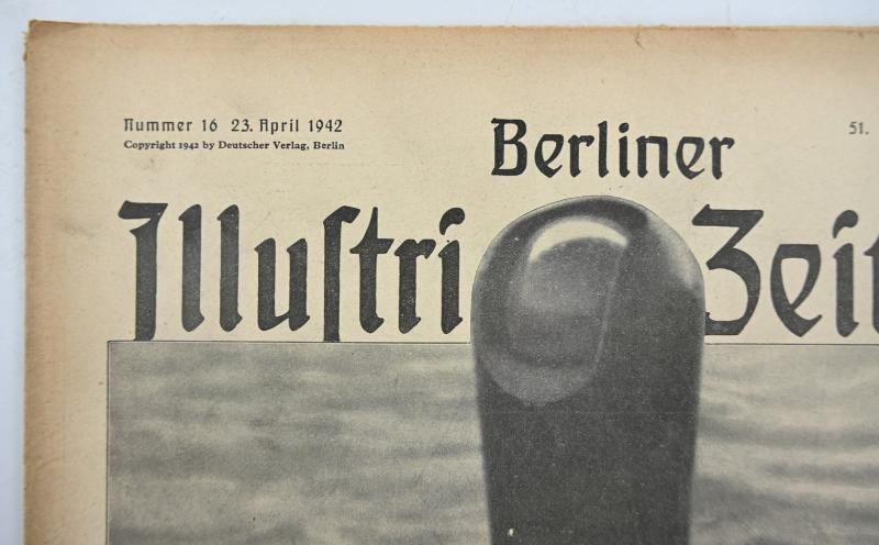 German Berliner Illustrierte Zeitung Newspaper 1942
