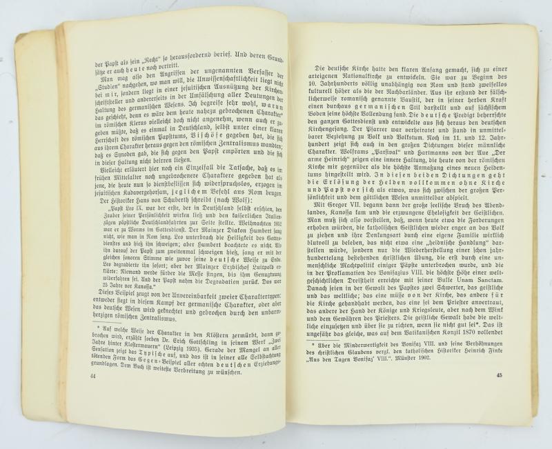 German Book Alfred Rosenberg 'An die Dunkelmanner Unsere Zeit'