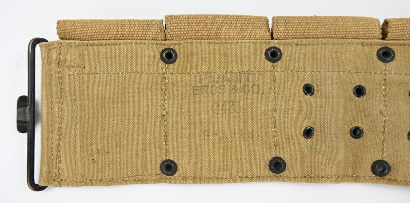 US WWI M1917 Mounted Ammo Belt