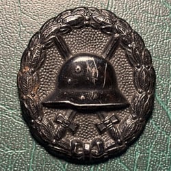 WW1 Wound Badge Black