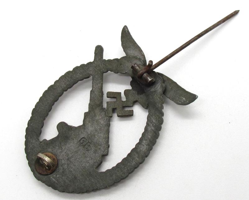 Luftwaffe Flak Badge – By G.b.(Gustav Brehmer)