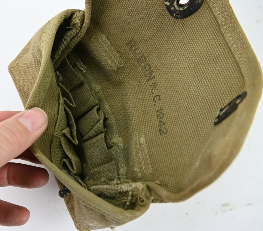 US WW2 Shotgun Shell Ammo Pouch