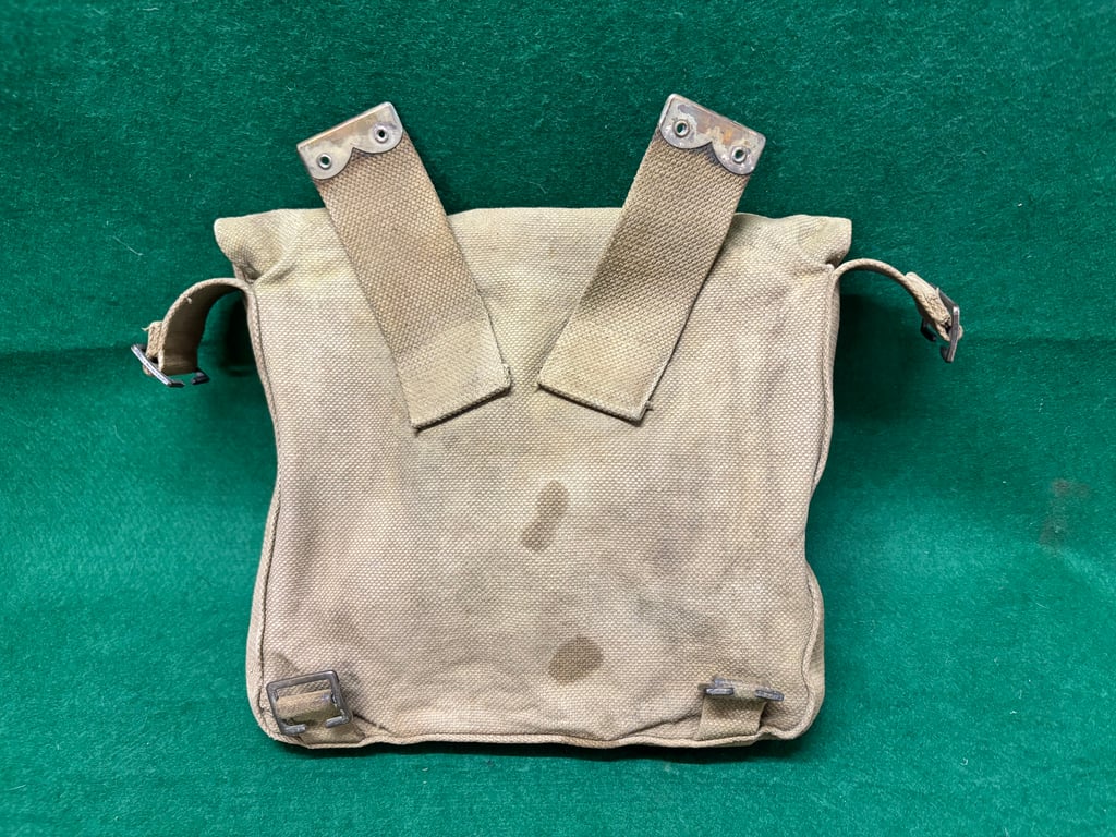 A 1908 Web Equipment Haversack dated 1918