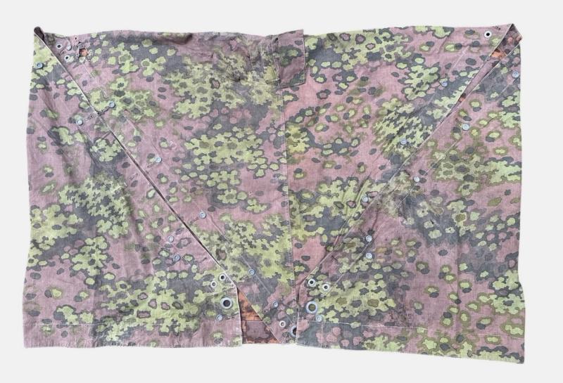 Waffen SS Oak Shelter Quarter ( Zeltbahn ) in used condition