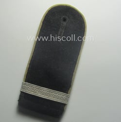 Single, Waffen-SS, EM-type shoulderstrap as piped in the...