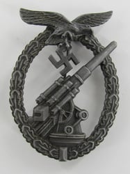 Luftwaffe Flak Abzeichen ( Flak Artillery War Badge...