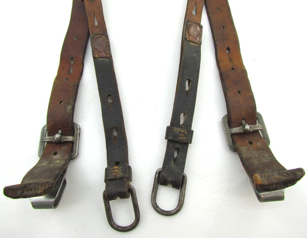 Early Wehrmacht Y-Straps – 1940 "Hidden-Stitch"