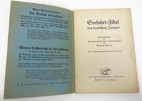 German Seefahrt Fibel des Deutschen Jungen