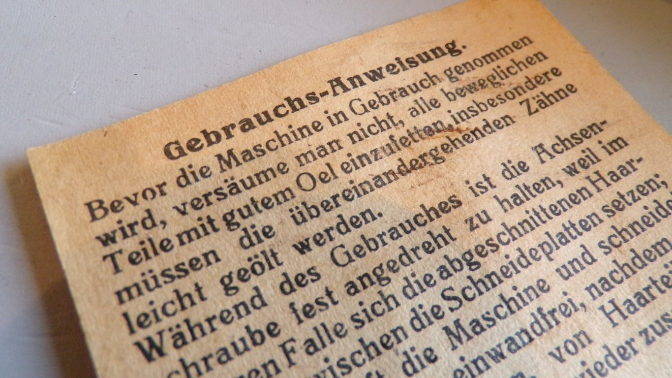 Weltmeister Hair clipper