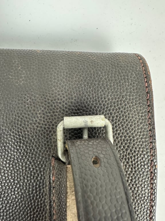 WW2 German Brown Map case "found like this"