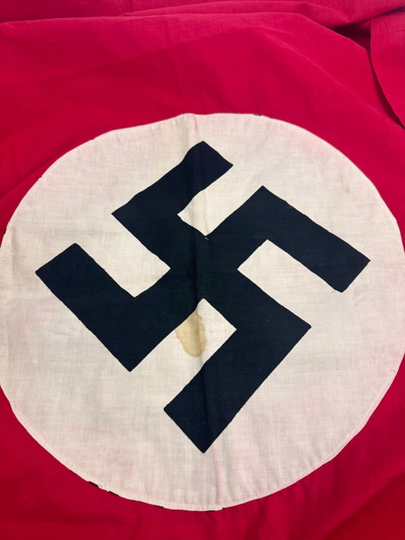 NSDAP double sided house banner 133 x 80 cm