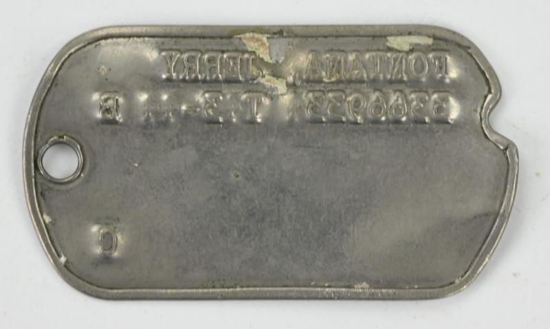 US WW2 Dog-Tag 'Jerry Fontana'