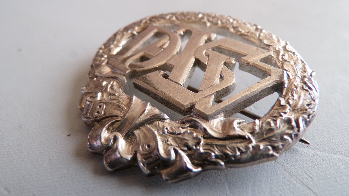 D.A.S.V Sportabzeichen in Silver 1934