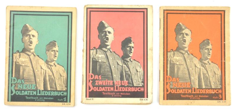 German WH Marching Songs Pocket Book Set