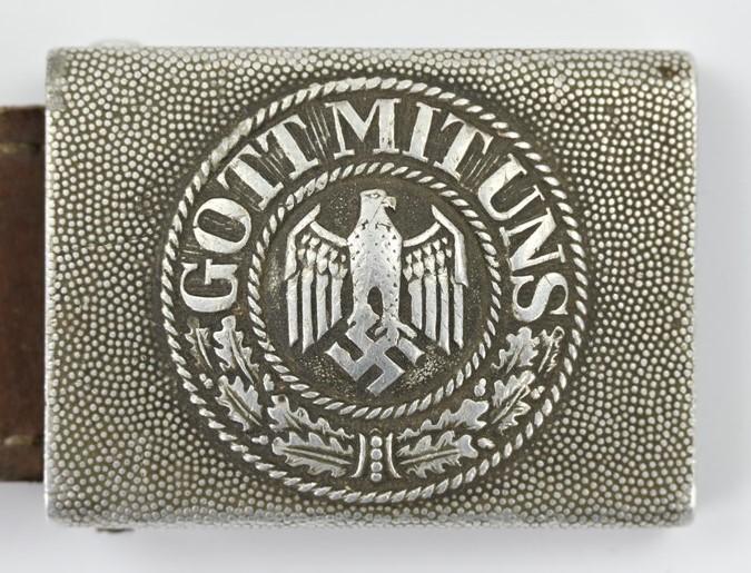 German WH Beltbuckle with Tab 'Dr.Franke & Co'