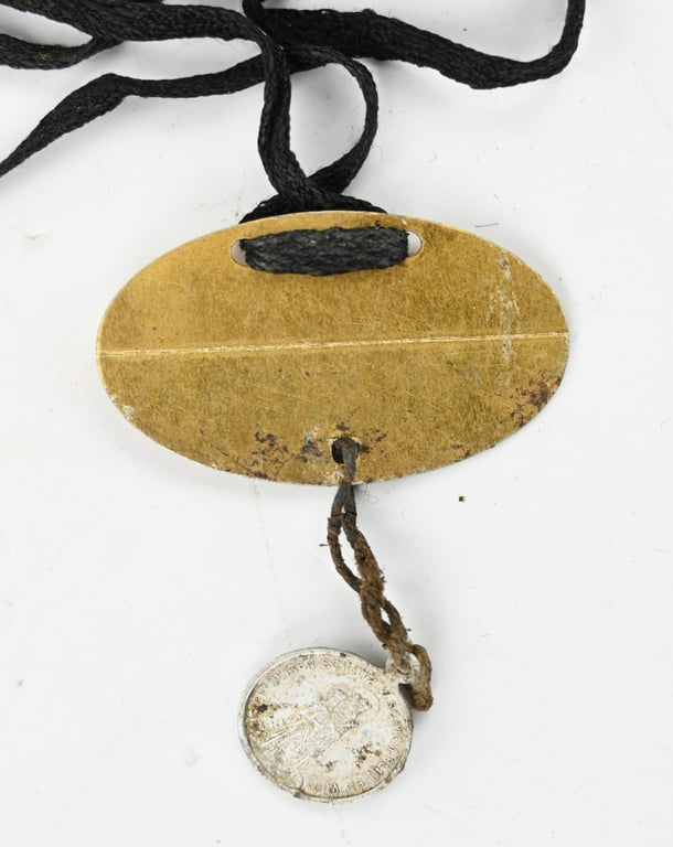 German KM Dog-Tag with Chain