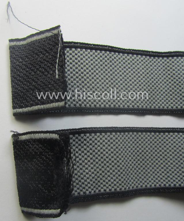 Truly worn Waffen-SS 1943/44-pattern cuff-title (ie. 'Ärmelstreifen') as was intended for a member serving within the: 16. SS-Panzer-Grenadier-Division 'Reichsführer SS'