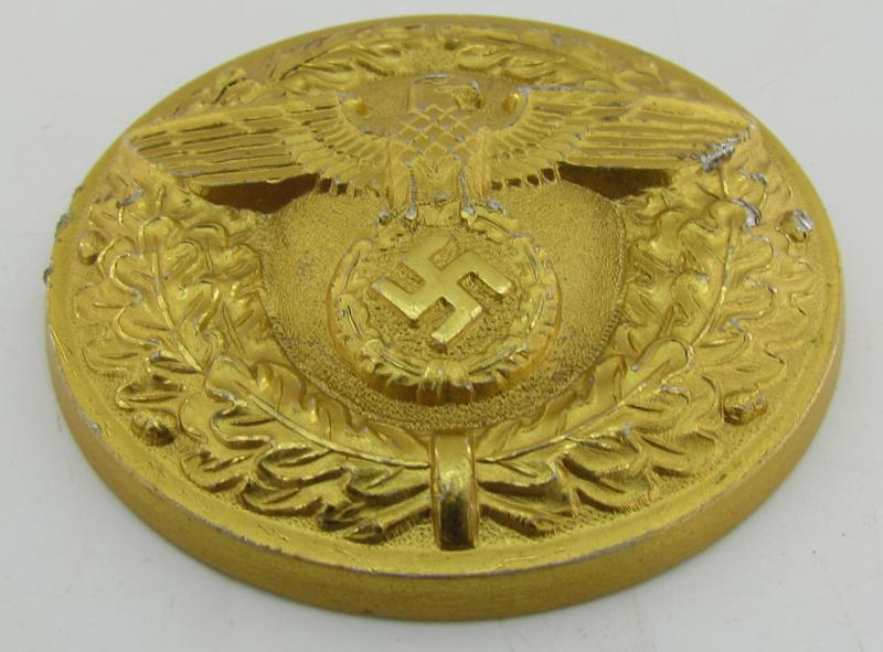 NSDAP leader belt buckle by RZM M4/24 ( Damaged )