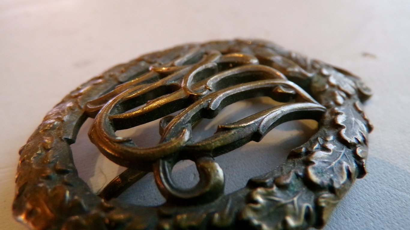 Deutsches Turn u Sportabz. 1919-1934 DRA in Bronze