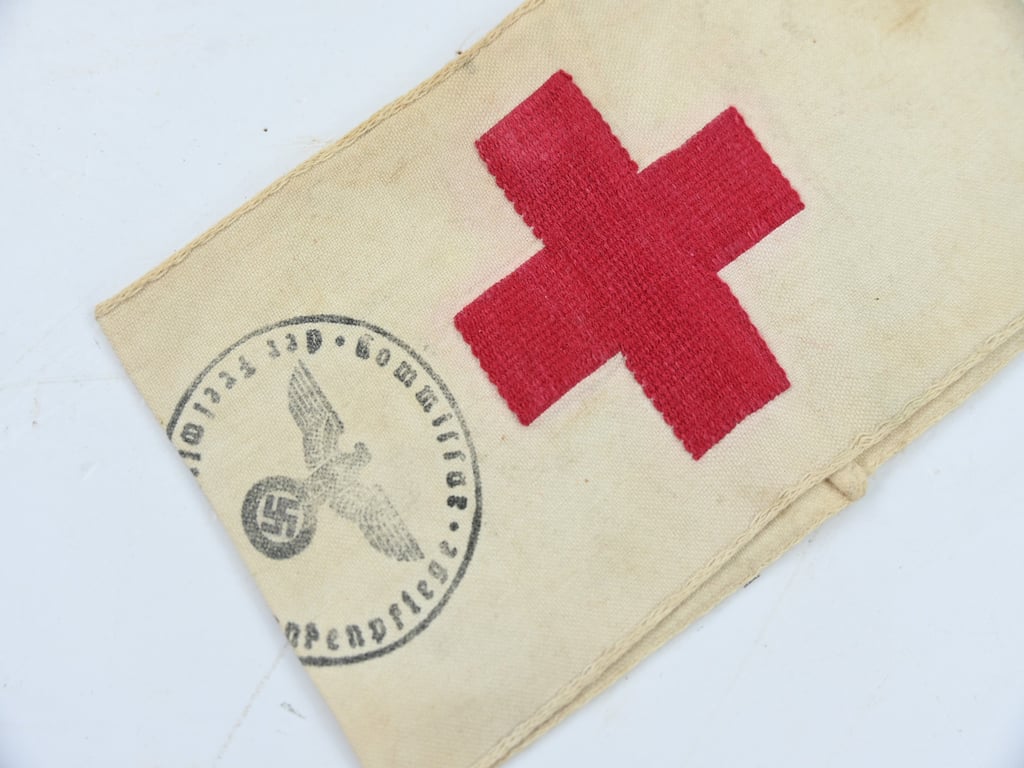 German DRK Red Cross Armband