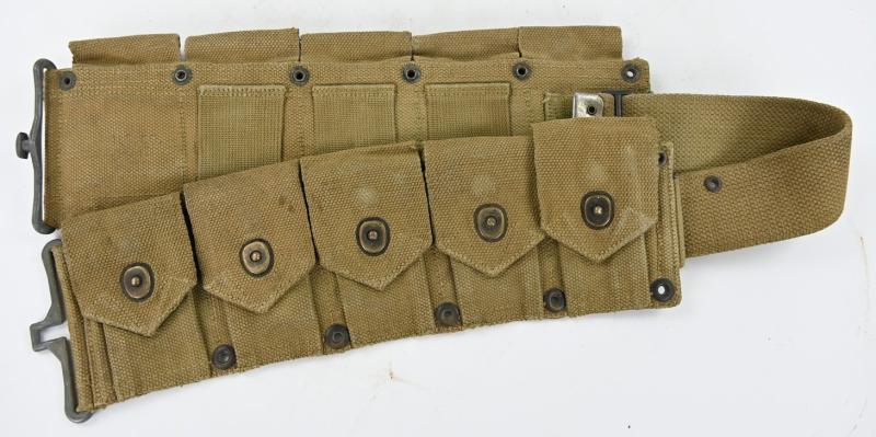 US WW2 M1 Garand Ammo Belt 1943